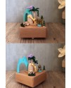 侏羅紀恐龍 木質音樂盒 MUSIC BOX